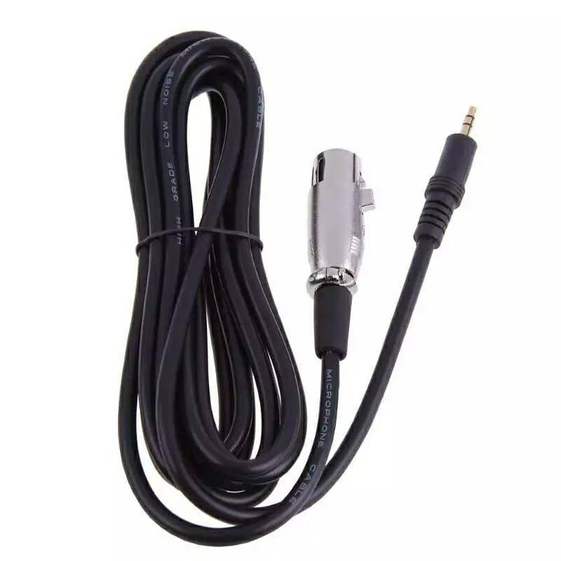 

Кабель аудио XLR - Jack 3.5, Черный