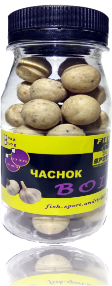 

Бойлы пылящие (Чеснок), Белый