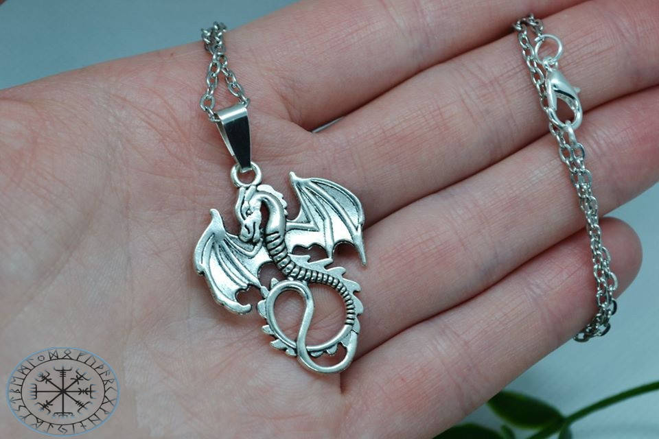 

Кулон Подвеска амулет Дракон двухсторонний Dragon підвіска дракона НОВИНКА ХИТ 2020