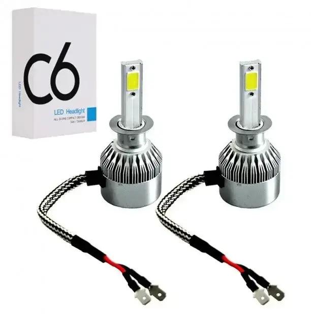 

Комплект LED ламп C6 H1 (цена за 2шт) / Авто лампы