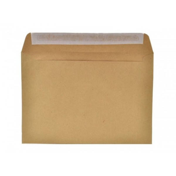 

Конверт С5 с липким слоем 80 г/м2 коричневый, 3644