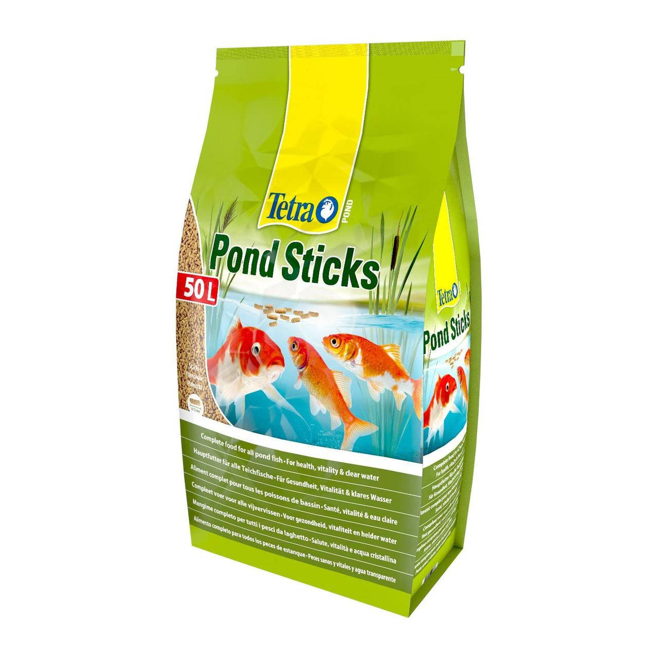 

Корм для прудовых рыб Tetra Pond Sticks 50 литров, плавающие гранулы