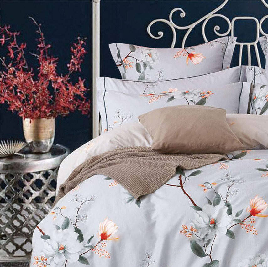 

Постельное белье ранфорс Комплект постельного белья Viluta натуральный хлопок, Разные цвета