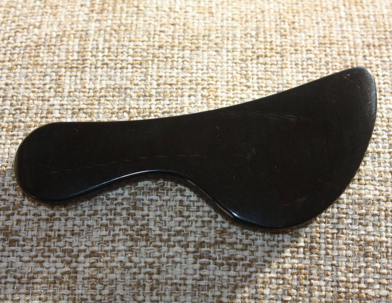 

Скребок Гуаша рог буйвола, ножечек