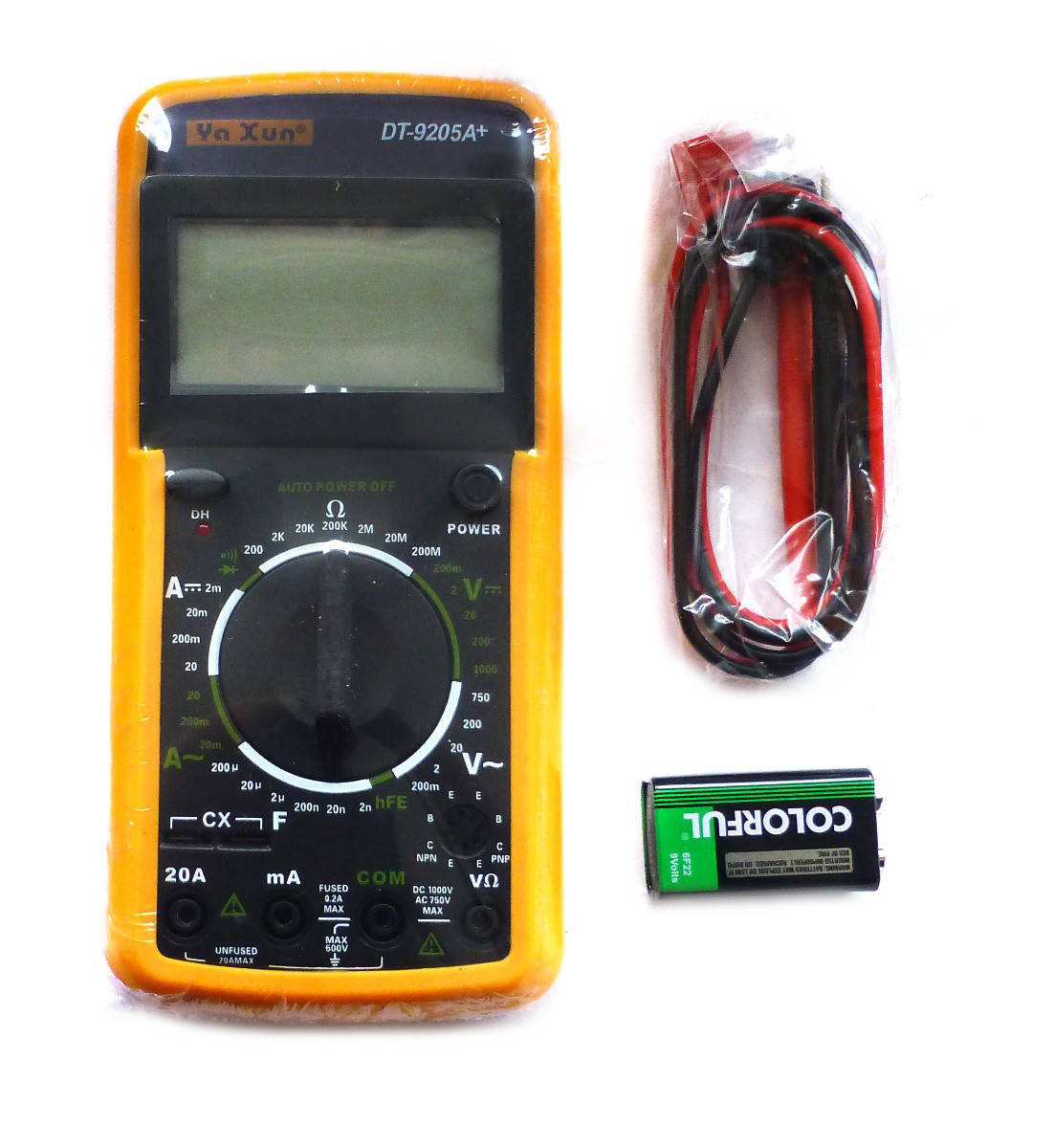 

Мультиметр Ya Xun DT9205A+ в силиконовом чехле
