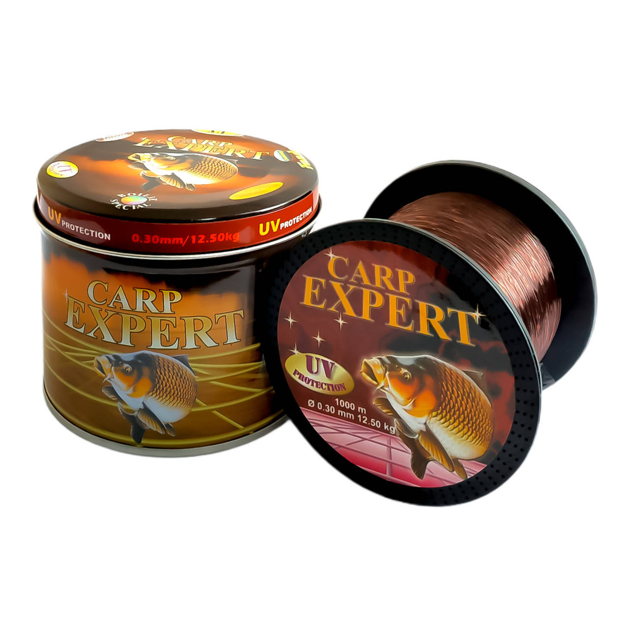 

Леска Energofish Carp Expert UV Brown 1000м 0.30, Коричневый