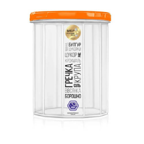 

Контейнер пищевой Stenson NP-98о 2 л, Оранжевый