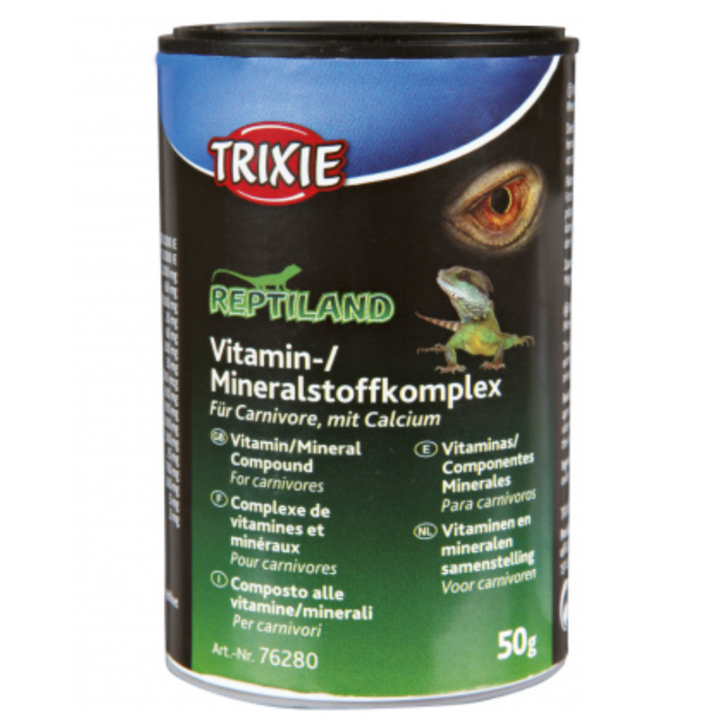 

Trixie Витаминно-минеральная добавка Trixie 50 гр для рептилий и амфибий