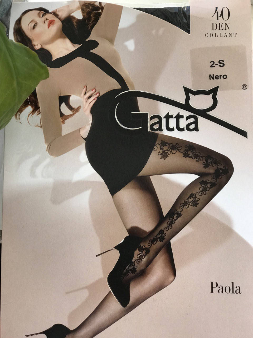 

КОЛГОТКИ С БОКОВЫМ УЗОРОМ 40 ДЕН, Черный