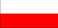 

Флажок Польши. Полиэстр, 13х25, Односторонняя