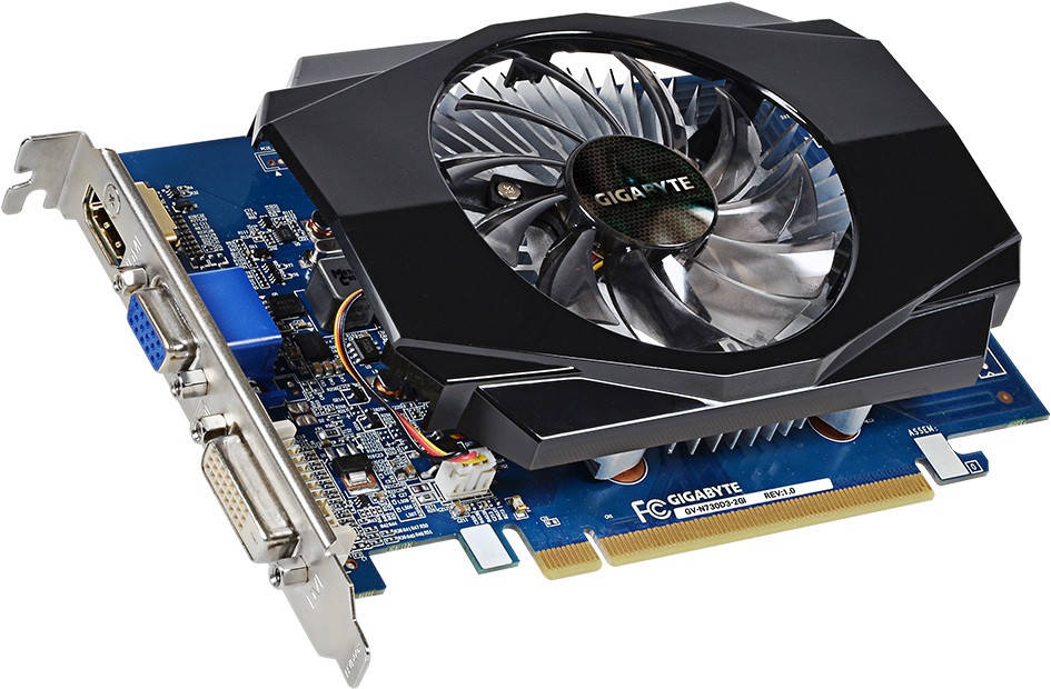 

Видеокарта GIGABYTE GeForce GT 730 2GB (GV-N730D3-2GI)