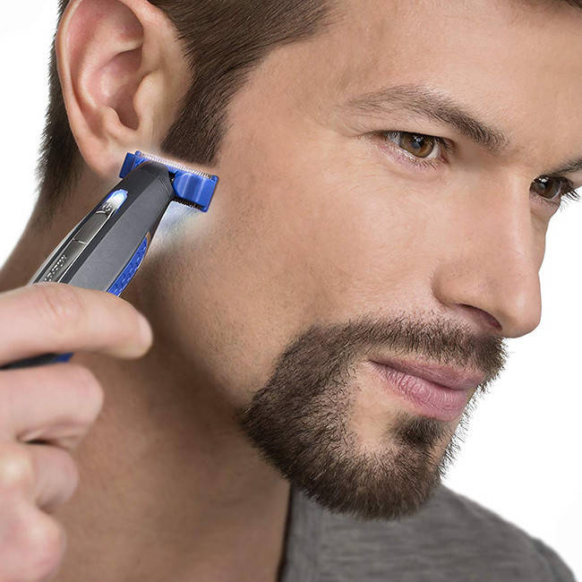 

Аккумуляторный триммер для мужчин MICRO TOUCH SOLO, универсальный, 3 насадки