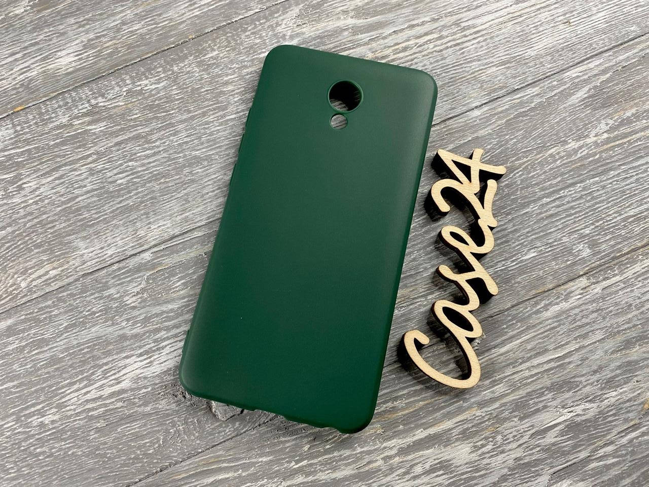 

TPU чехол накладка Candy для Meizu M5 Note (5 цветов) зеленый
