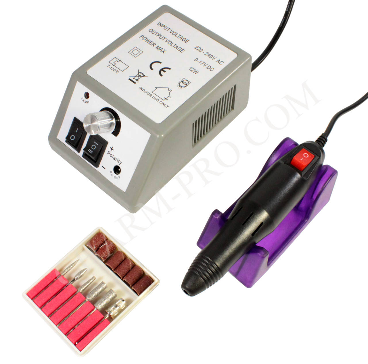 

Фрезер для маникюра Lina MM2000 (10W/20000 об.мин.), Серый