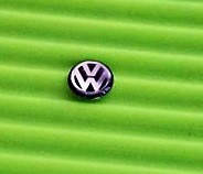 

Логотип для авто ключа VW фольцваген черный