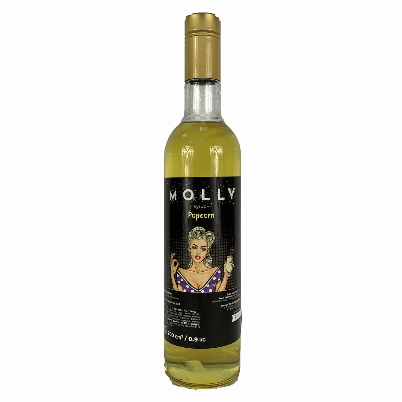

Сироп MOLLY Попкорн 700 мл