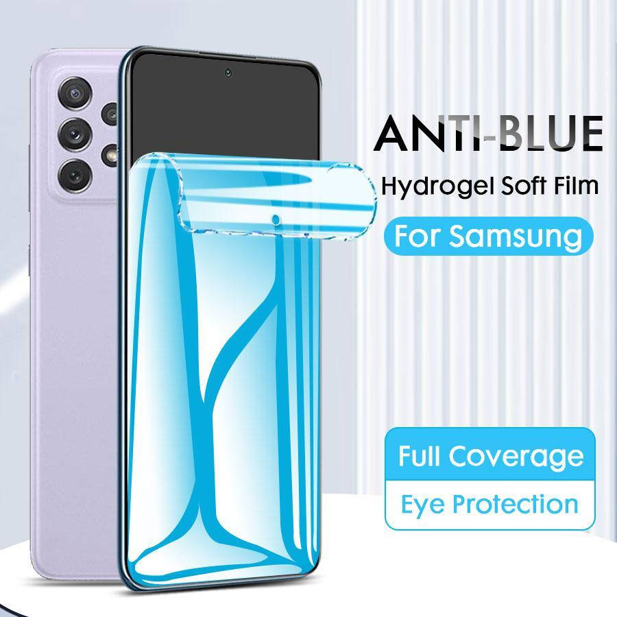 

Гидрогель Пленка Samsung Galaxy все модели пленка Anti Blue Ray Hydrogel, Синий