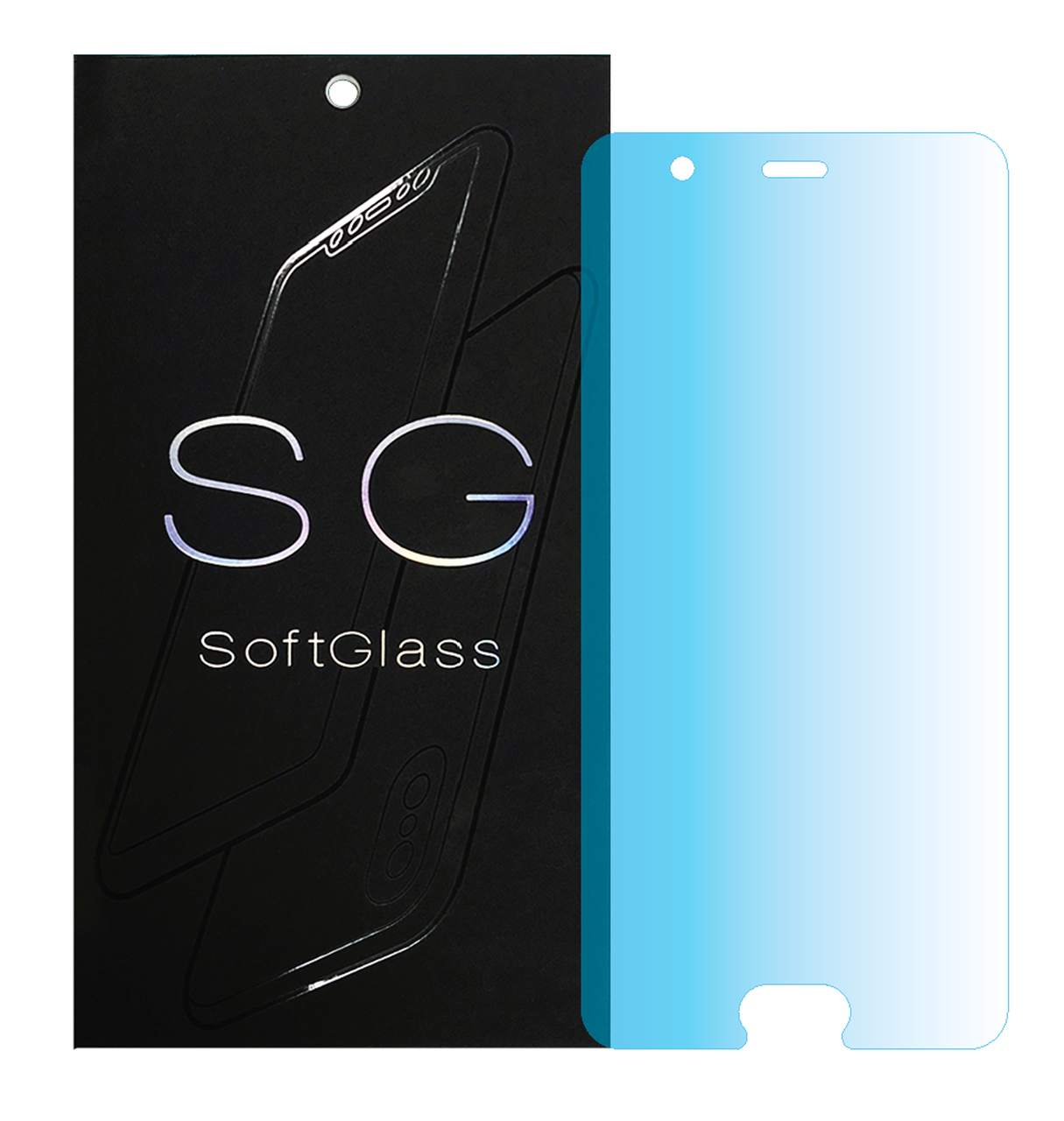 

Полиуретановая пленка Huawei P10 plus на Экран SoftGlass, Прозрачный