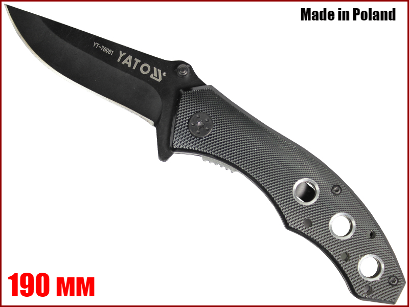 

Нож строительный раскладной 190 мм Yato YT-76051