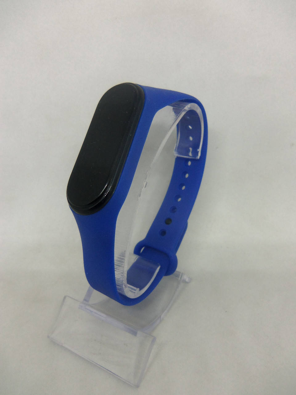 

Ремешок силиконовый браслет Mi Band 3/4 MiBand 3/4 ми бенд 3/4 синий