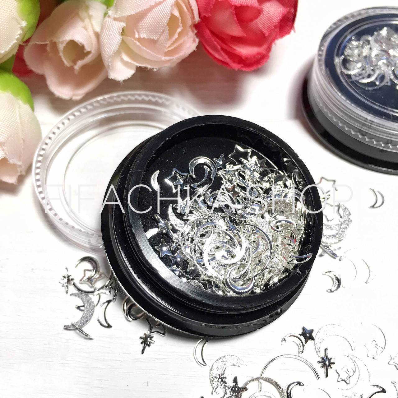 

Металлические фигурки Звездное небо Starlet Professional, серебро, Серебристый