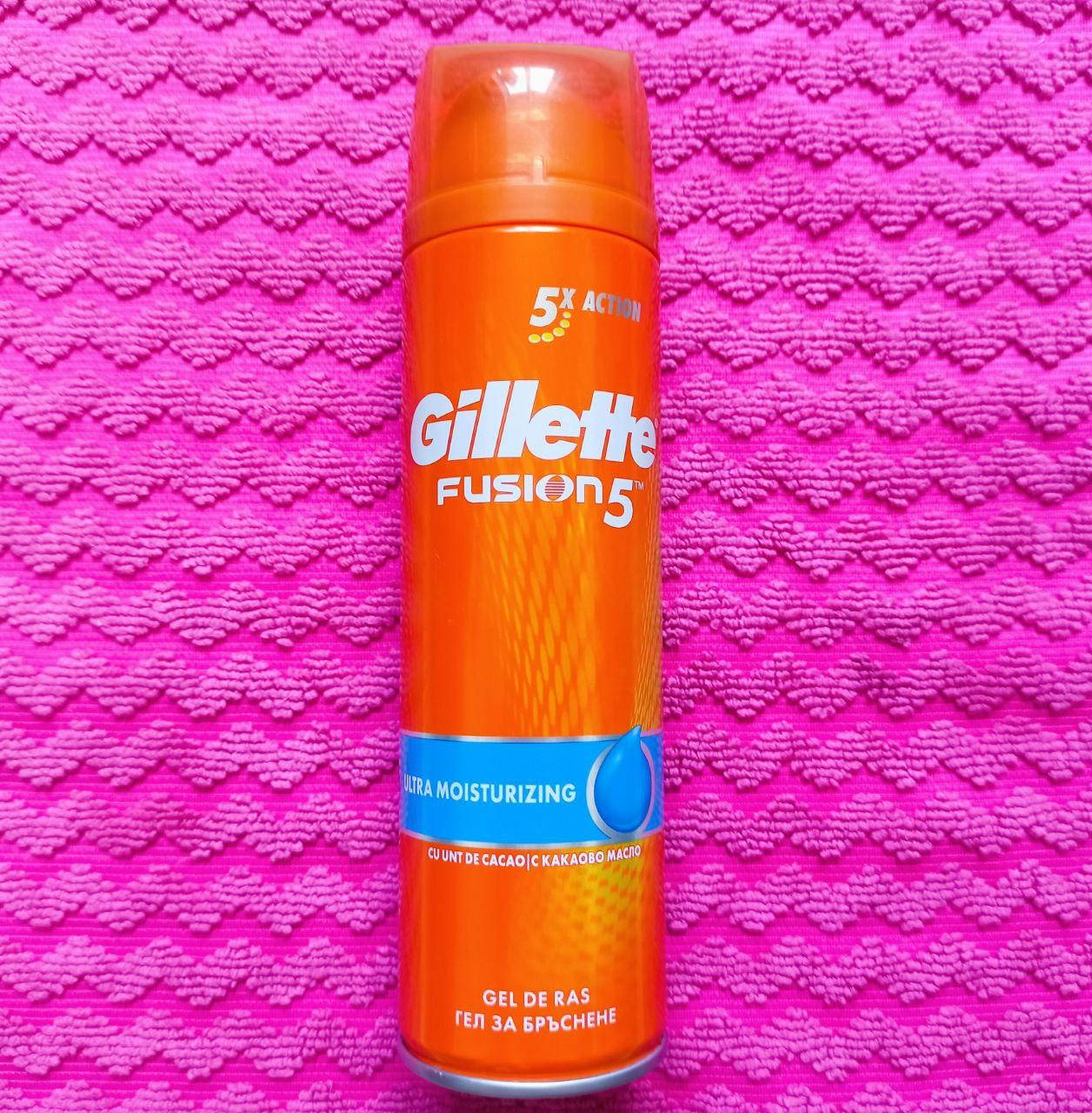 

Гель для бритья Gillette Fusion 5 Ultra Moisturizing, 200 мл