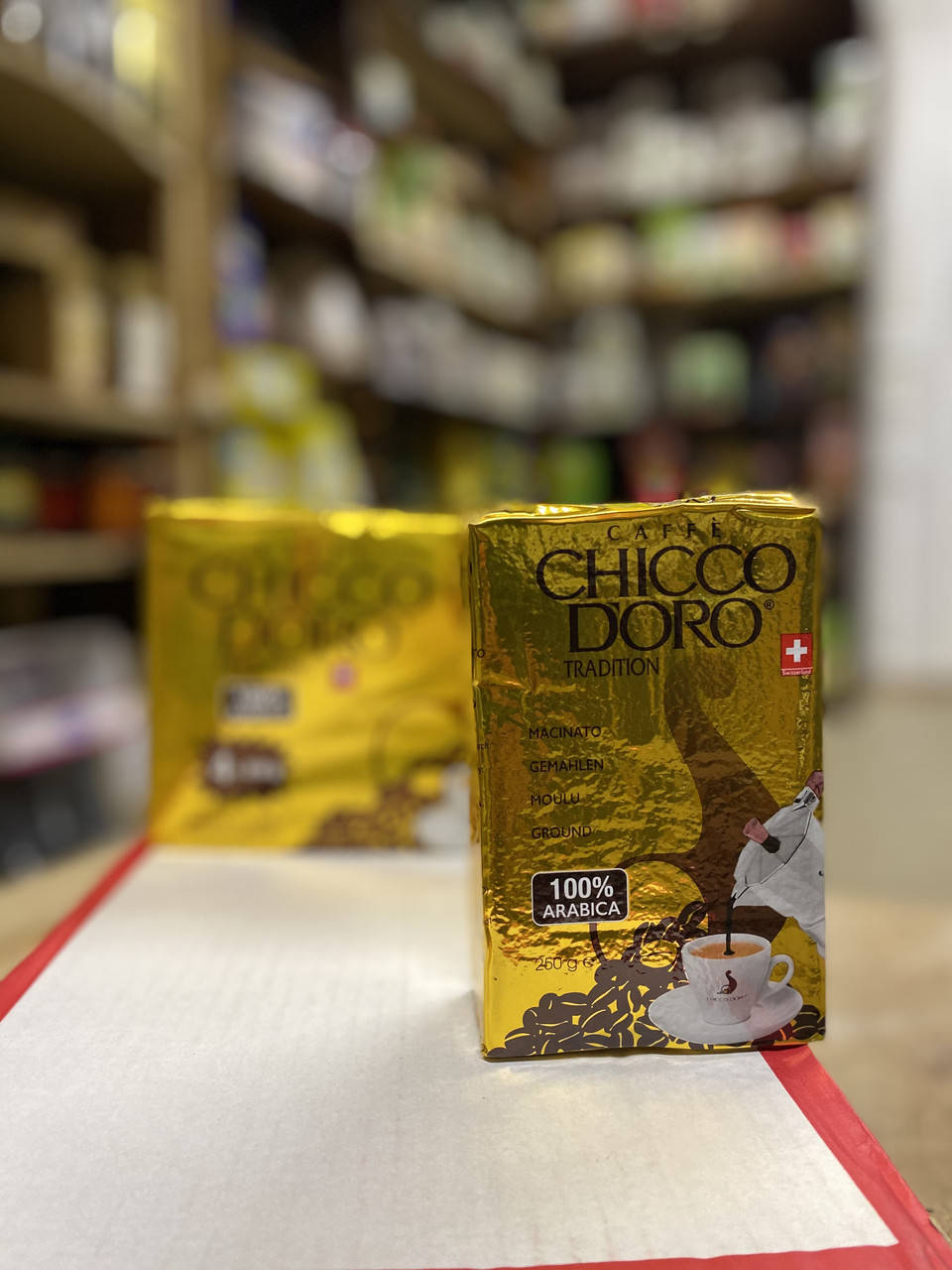 

Кофе молотый Caffe Chicco d'oro Tradition 250гр. (Швейцария)