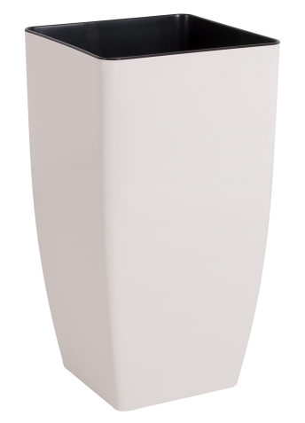 

Кашпо "Квадро" с вкладышем 22*22см, h-41,5см