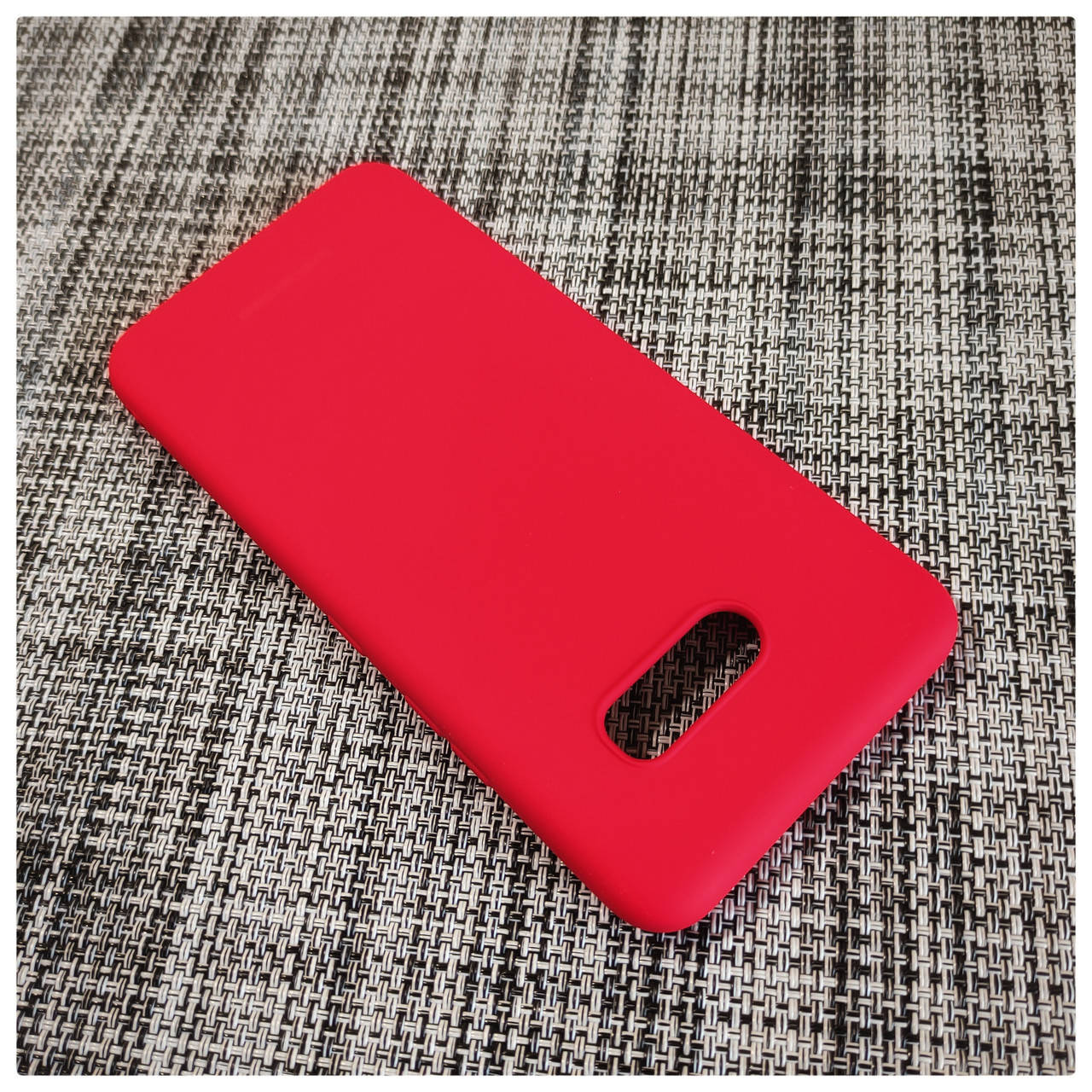 

Lg G8X | g8x | V50s силиконовый чехол софт тач MOLAN CANO КРАСНЫЙ