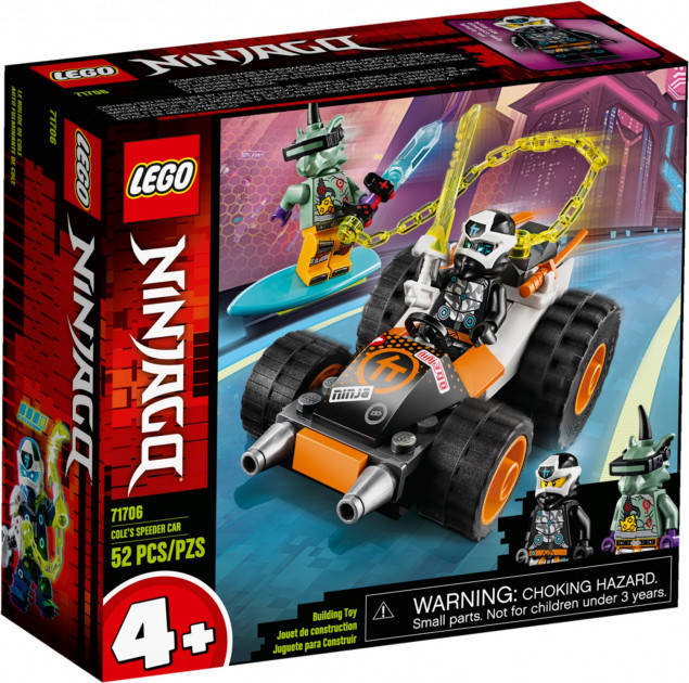 

Lego Ninjago Скоростной автомобиль Коула 71706