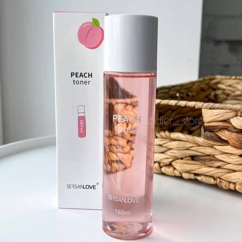 

Тонер для лица Sersanlove Peach с экстрактом персика 160 ml