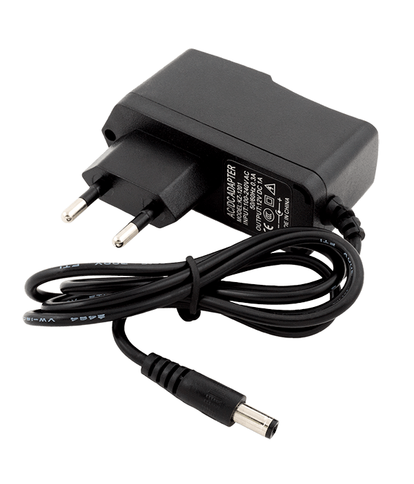 

Блок питания 12V 1A штекер 5.5х2.5mm, Черный