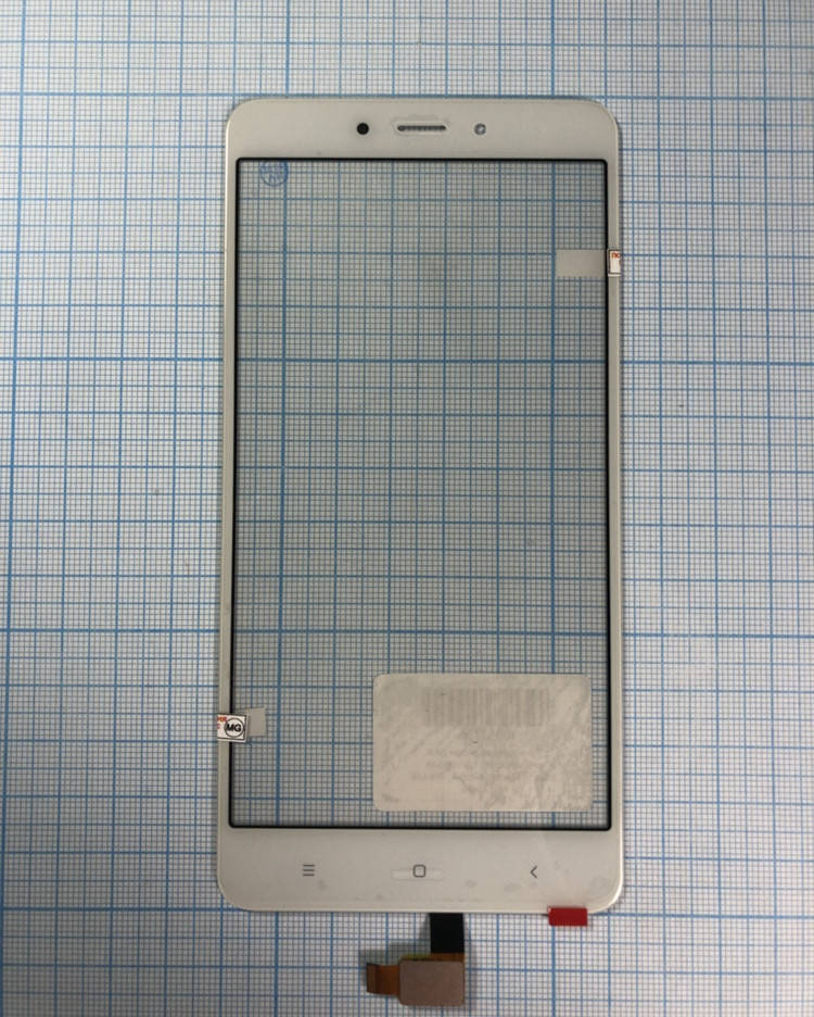 

Сенсор (тачскрін) Xiaomi Redmi Note 4, білий, Белый