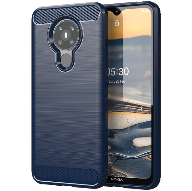 

TPU чехол накладка Urban для Nokia 1.4 (4 цвета) синий