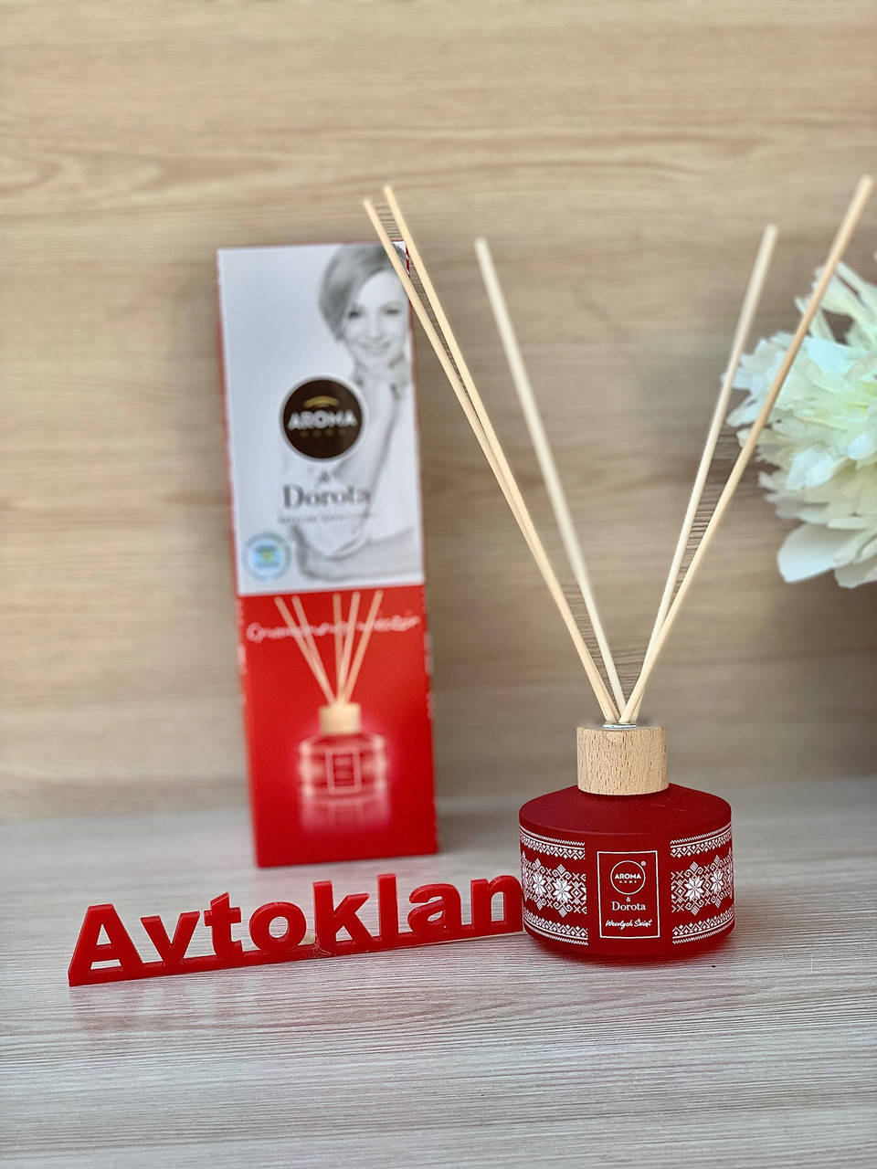

Ароматизатор для дома с палочками Aroma Home + Dorota Cinnamon Evening Аромадифузор / Cynamonowy wieczór 100