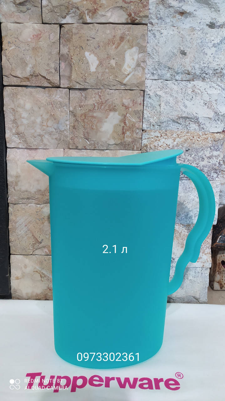 

Кувшин Очарование 2.1л в бирюзовом цвете Tupperware, Бирюзовый