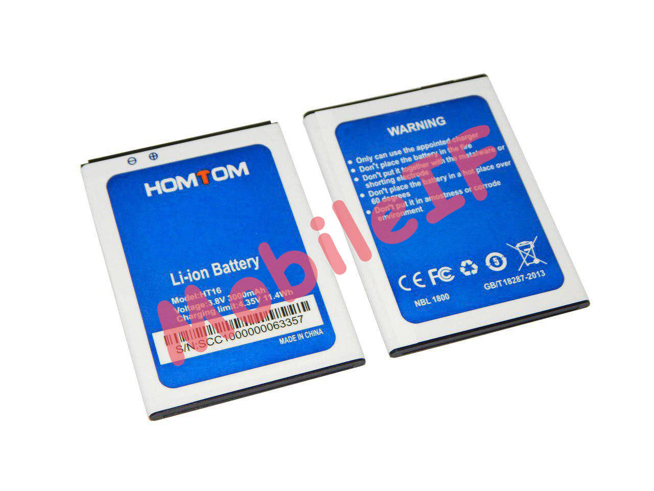 

Аккумулятор Батарея Homtom HT16, Ergo A503 Optima