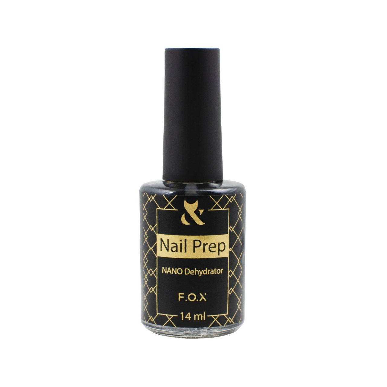 

FOX Nano Dehydrator Nail Prep - обезжириватель для ногтей, 14 мл