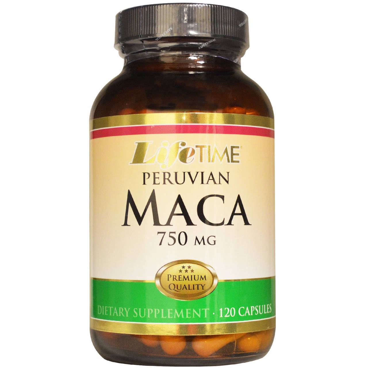

Life Time, Перуанская мака, 750 мг, 120 капсул