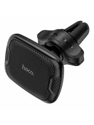 

Автодержатель Hoco CA65 Sagittarius series air outlet magnetic car holder Black, Черный