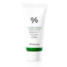 

Солнцезащитный крем с экстрактом чайного дерева Dr.Ceuracle Tea Tree Purifine Green Up Sun SPF 50+ PA++++