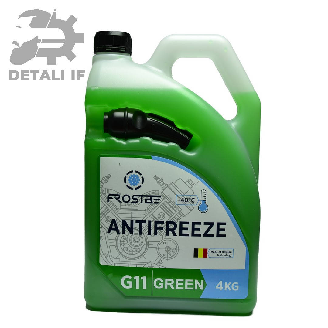 

Антифриз Frosta G11 зеленый 4л, Зелёный