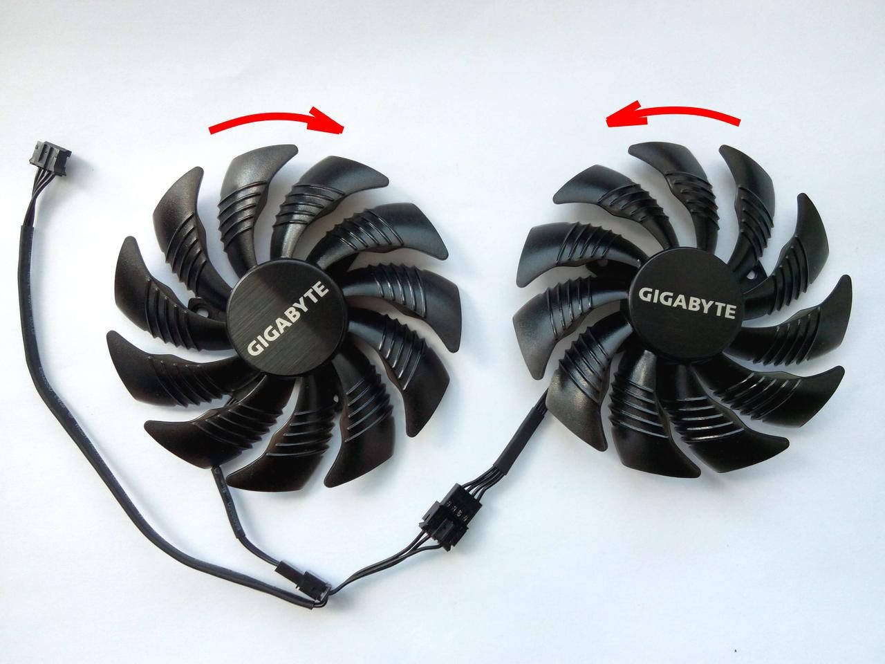 

Вентилятор №131 кулер для видеокарты Gigabyte GTX 1060 1070 PLD09210S12HH T129215SU