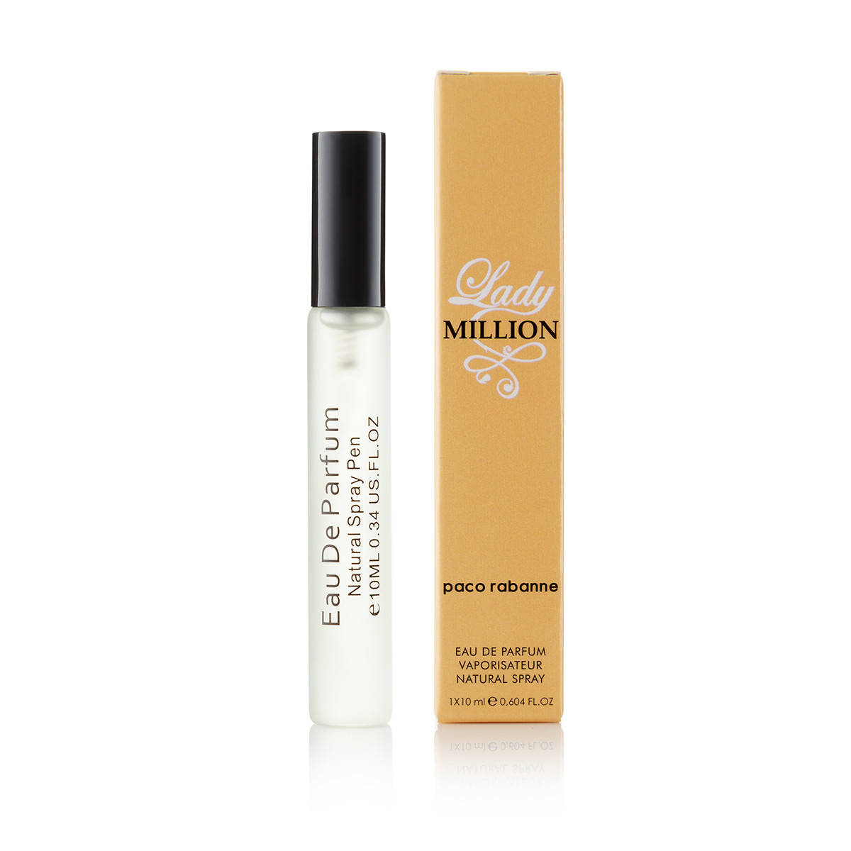 

10 мл Мини парфюм спрей Paco Rabanne Lady Million в ручке (Ж) Д-74
