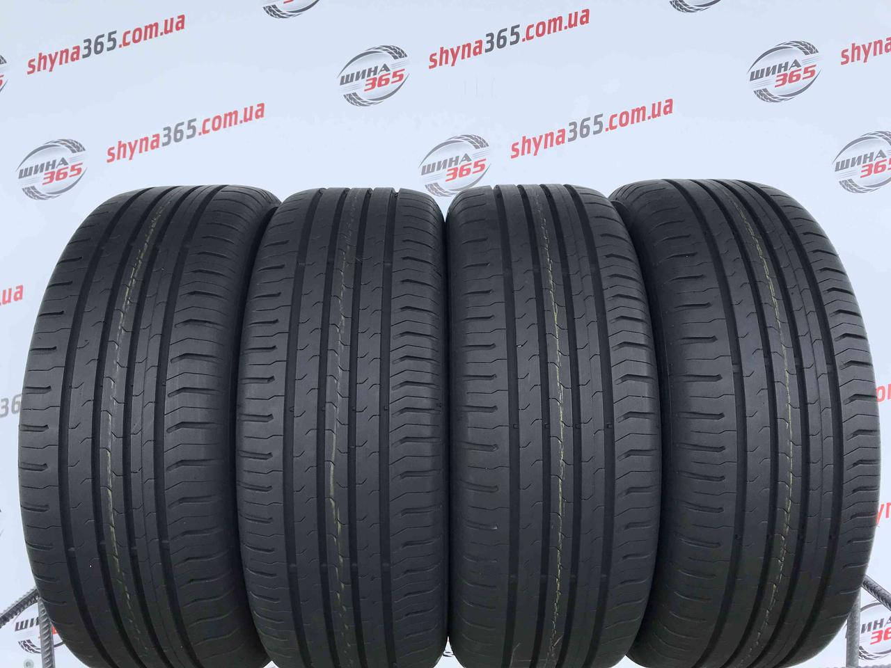 

Шины Б/У літня 205/55 R16 CONTINENTAL CONTIECOCONTACT 5 6mm