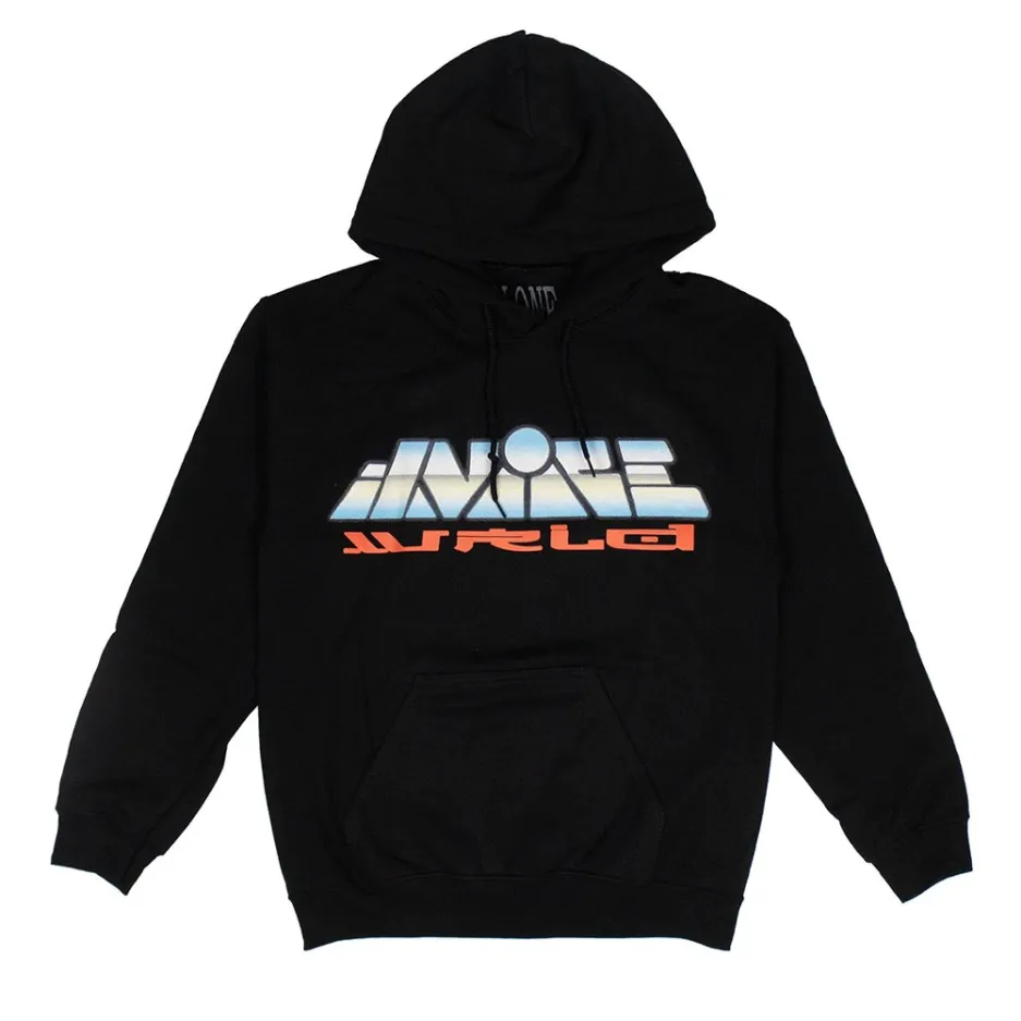 

Худи черный LOYS Vlone x JuiceWRLD Graphic Hoodie