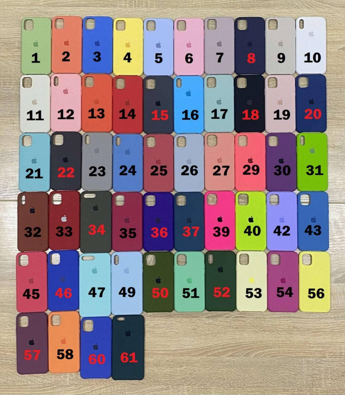 

Чехол Original Silicone Case iPhone 7/8