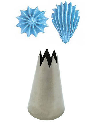 

Насадка кондитерская метал. №356 БЕСШОВНАЯ