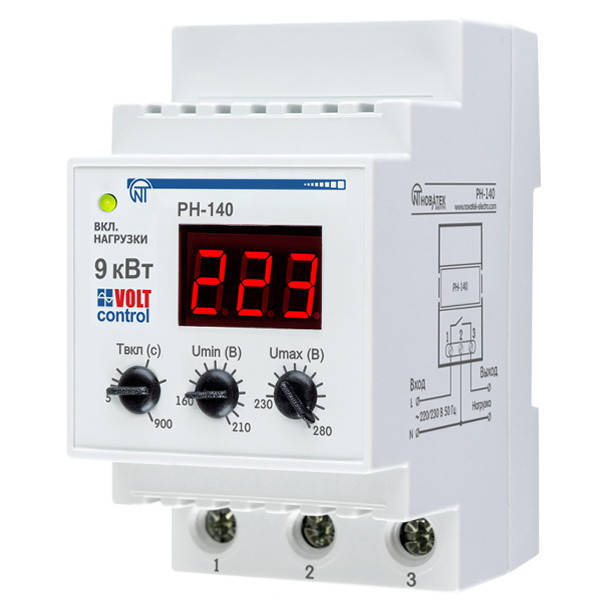 

Реле напряжения РН-140 «Volt Control» 40А