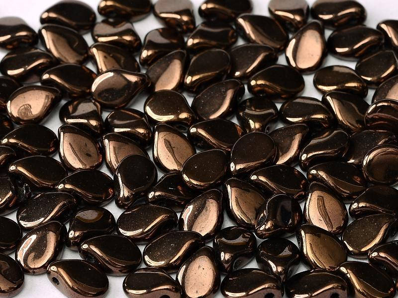 

Pip 5*7 мм Jet Lila Vega Luster Чеські намистини. Скляні. Preciosa